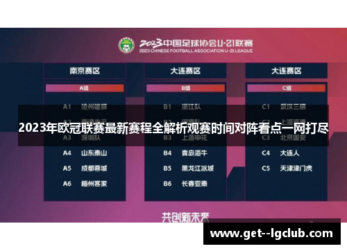 2023年欧冠联赛最新赛程全解析观赛时间对阵看点一网打尽 2023年欧冠联赛最新赛程全解析观赛时间对阵看点一网打尽